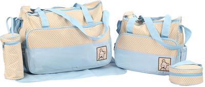 

Offspring Multifunction Mama Shoulder Diaper Bag(Blue, Beige), Beige;blue