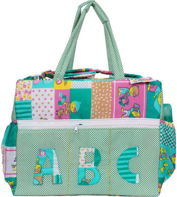 

Ole Baby Big Multi-Utility Amazing Abstract Fabric Diaper Bag(Blue)