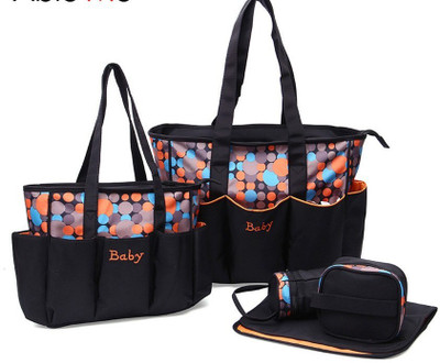 Baby Grow Dot Printing Baby Diaper Bag(Multicolor)