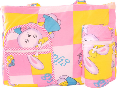 

Ole Baby Big Multi Utility Bunny Joy Tote Diaper Bag(Multicolor)