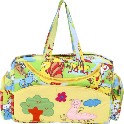 

MomToBe d-bag Diaper Bag(Yellow Multiprinted)