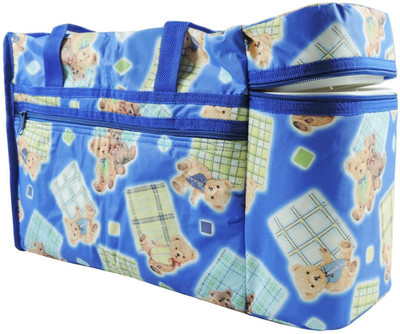 

N&M Teddy Print with Warmer Nursery Bag(Multicolor)