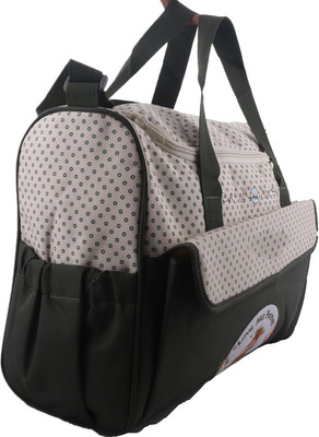 

Belle Maison Printed Multi Purpose Shoulder Diaper Bag(Green)