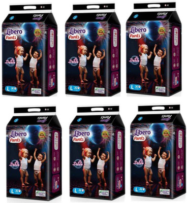 

Libero diaper pent - L(6 Pieces)