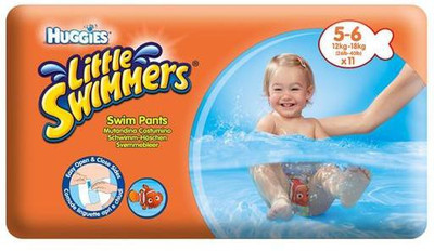 

Huggies Little Swimmers Swim Pants 11Pc (5-6) (12-18Kg) - L(11 Pieces)