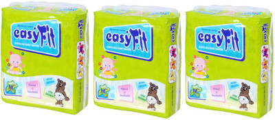 

EasyFit Disposable Baby Diapers - M(3 Pieces)
