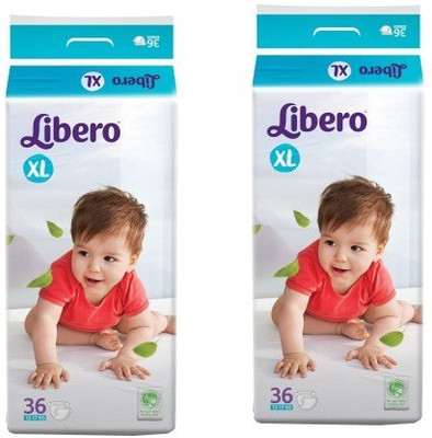 

Libero Open Diapers - XL(2 Pieces)