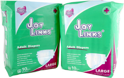 

Joylinks Adult Diapers - L(12 Pieces)
