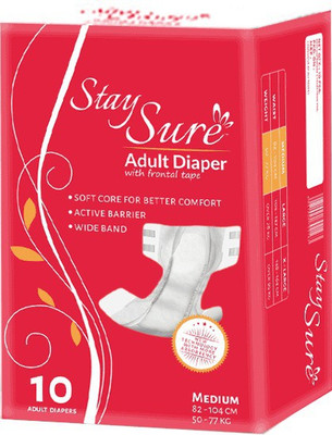 

Staysure M10 Adult Diapers - M(10 Pieces)