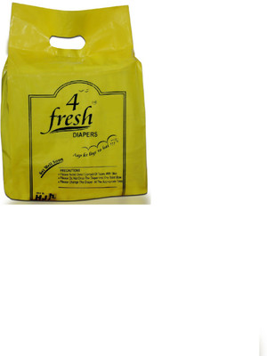 

4 Fresh Stay Dry & Soft Adult Diapers - L(10 Pieces)
