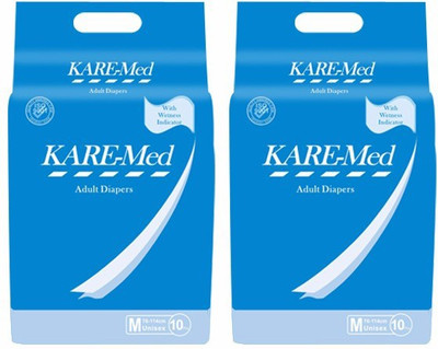 

Kare Med Adult Diaper Adult Diapers - M(2 Pieces)