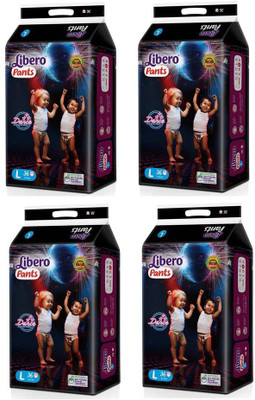Libero Baby Diaper - L(4 Pieces)