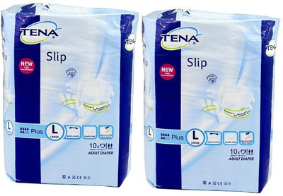 

Tena OPEN DIAPER PACK OF-2 Adult Diapers - L(2 Pieces)