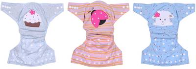 BirthMark Set of 3 (BirthMark Cloth Diaper Cover + One Natural Co...