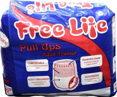 

Free Life Pull Ups Trainer 1 Adult Diapers - New Born(10 Pieces)