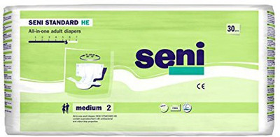 

Seni Seni Standard All-in-one Adult Diapers - M(30 Pieces)