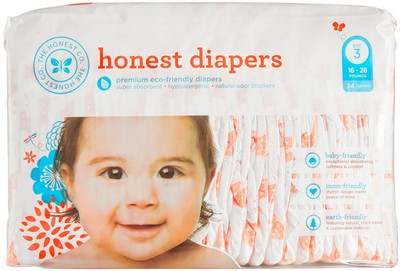 

The Honest Company Giraffe Design - M(34 Pieces)