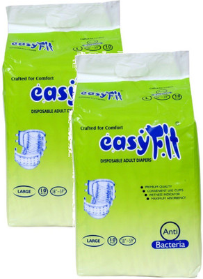 

EasyFit Adult Diapers - L(10 Pieces)