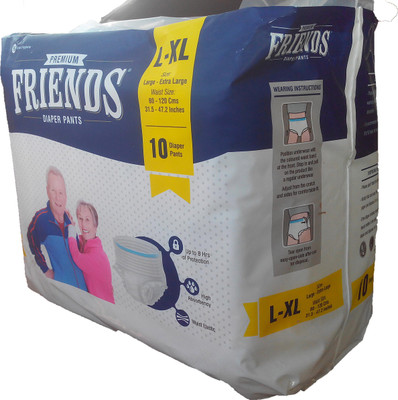 

Friends Pull Ups Adult Diapers - L(10 Pieces)