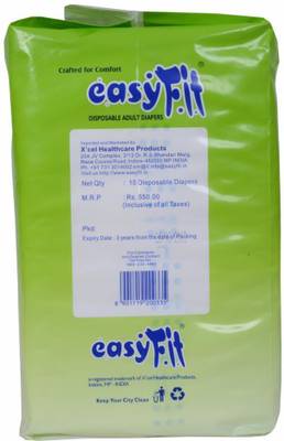 Easyfit Disposable Adult Diapers - Medium (10 Pieces) 