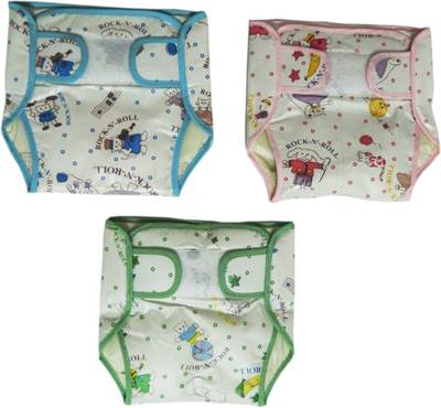 Crack4Deal Diaper with Pad Figure print - Medium