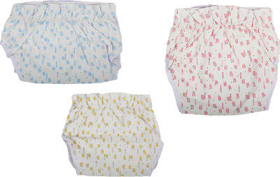 

Baby Boo BABY Washable Reusable Cloth Diapers - L(3 Pieces)