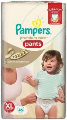 

Pampers Premium Care Pants Diapers - XL(46 Pieces)