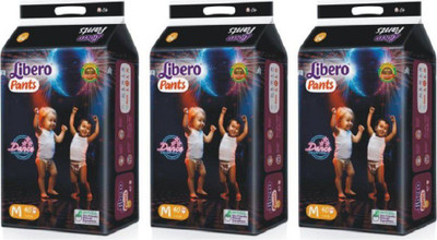

Libero diaper pent medium 40 pices - M(3 Pieces)