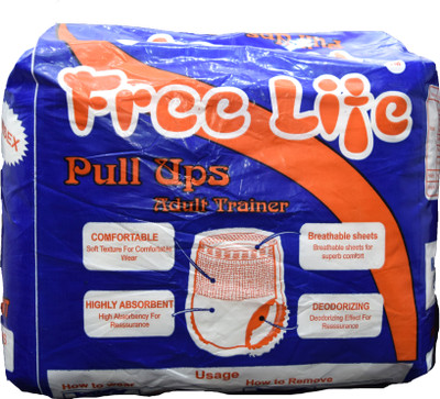 

Free Life Pull Ups Trainer 1 Adult Diapers - M(10 Pieces)
