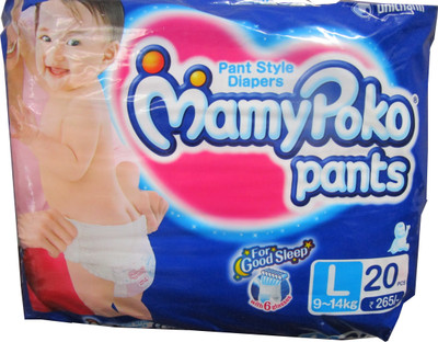 

MamyPoko Pants Diaper - L(20 Pieces)