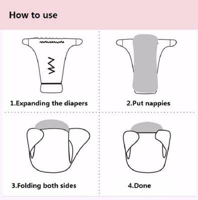 Carter's All in One Reusable Diaper Waterproof Reusable Swim Diap...