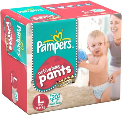 Pampers Pants Diaper Large Size(18 Pieces)