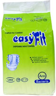 Easyfit Disposable Adult Diapers - Medium (10 Pieces) 