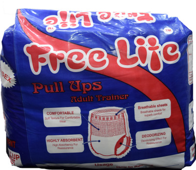

Free Life Pull Ups trainer 1 Adult Diapers - L(10 Pieces)