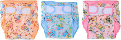 

Chhote Janab Baby Towel Plastic Diaper - M(3 Pieces)