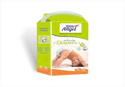

Little Angel Extra Dry Diapers - XL(60 Pieces)