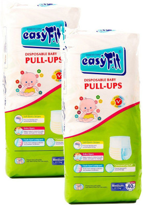 

EasyFit disposable Baby Pullup Diaper - M(40 Pieces)