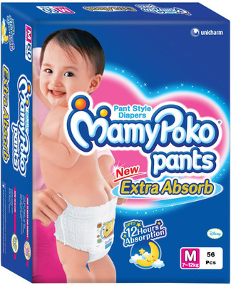 

MamyPoko Diaper - M(56 Pieces)