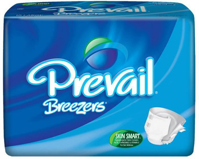 

Prevail Breezers-Waist Size 45 To 58 Inches Adult Diapers - L(18 Pieces)