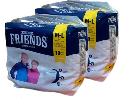 Friends PULL UPS / DIAPER PANTS PACK OF 2 - M