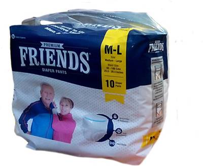 Friends PULL UPS / DIAPER PANTS PACK OF 2 - M