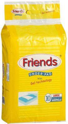 

Friends Under Pads Adult Diapers - L(10 Pieces)