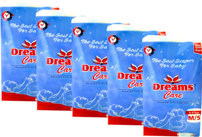 

Dreams Care cloth diaper - M(5 Pieces)