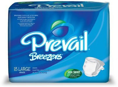

Prevail Breezers Adult Briefs - L(18 Pieces)
