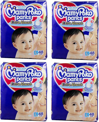 

MamyPoko Extra Absorb - L(4 Pieces)