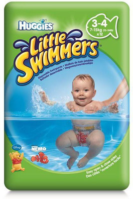 

Huggies Little Swimmers Swim Pants 12Pc (3-4) (7-15Kg) - M(12 Pieces)