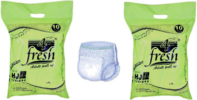 

4 Fresh Pull Up Adult Diapers - L(20 Pieces)