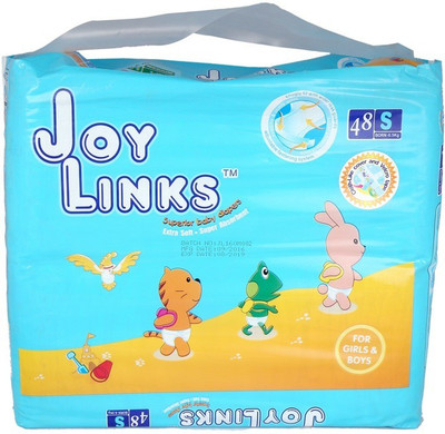 

Joylinks BABY DIAPERS SMALL SIZE - S(48 Pieces)