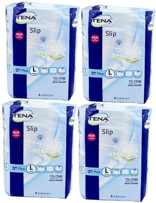 

Tena OPEN DIAPER Adult Diapers - L(4 Pieces)