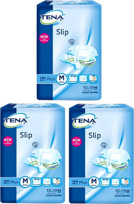 

Tena Plus Adult Diapers - M(3 Pieces)